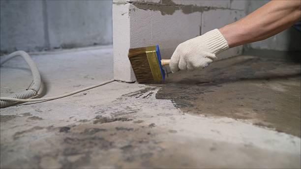 SJ Waterproofing Pros Basement Waterproofing coverage map for Owensville, IN and surrounding area